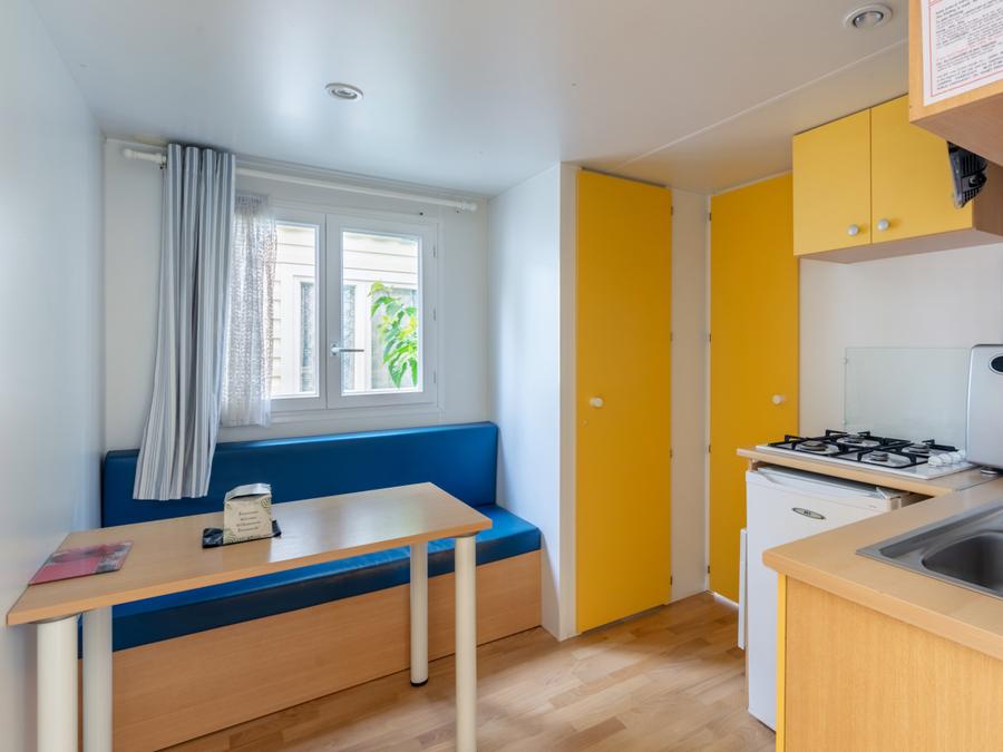 Mobilhome 3 personnes - TAMARIS - terrasse couverte 0