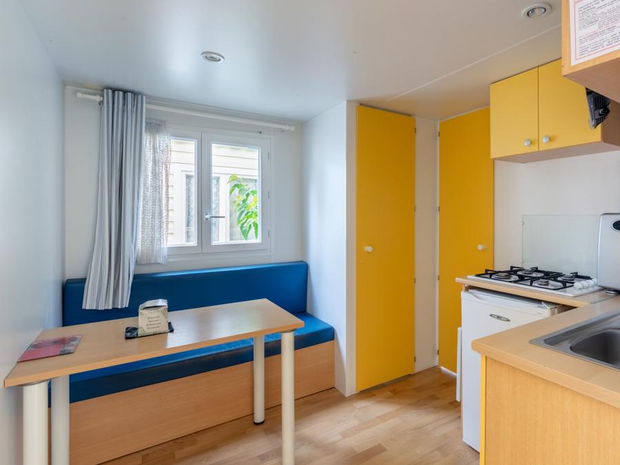 Mobilhome 3 personnes - TAMARIS - terrasse couverte 0