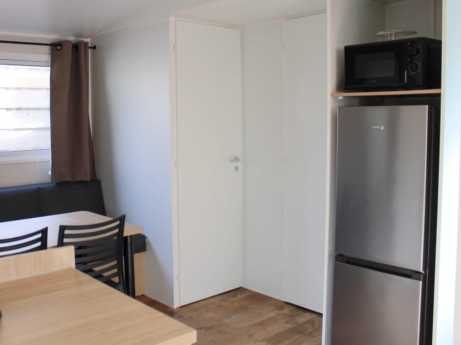 Mobilhome 4 personnes - Le GRAND JARDIN - terrasse couverte 2