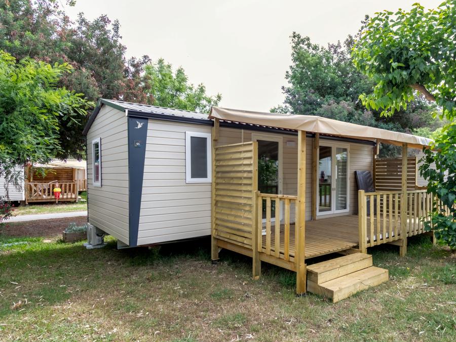 Mobilhome 6 personnes - Mobil-home Les Calanques avec terrasse couverte 0