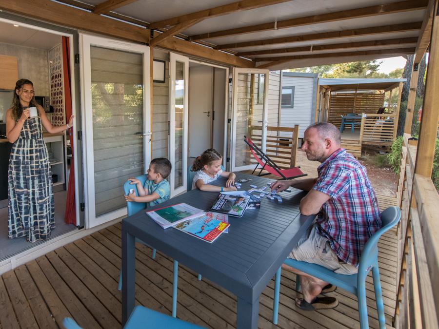Mobilhome 8 personnes - 3 chambres - CLIM - LV 6