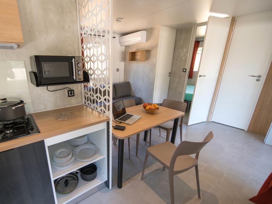 Mobilhome 8 personnes - 3 chambres - CLIM - LV 4