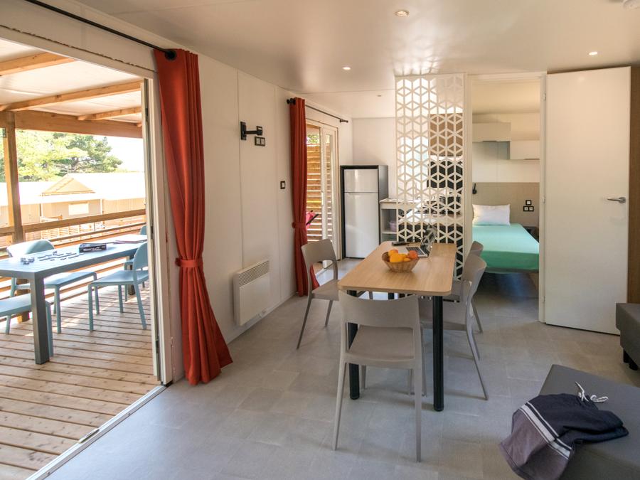 Mobilhome 8 personnes - 3 chambres - CLIM - LV 1