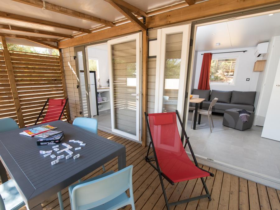 Mobilhome 8 personnes - 3 chambres - CLIM - LV 5