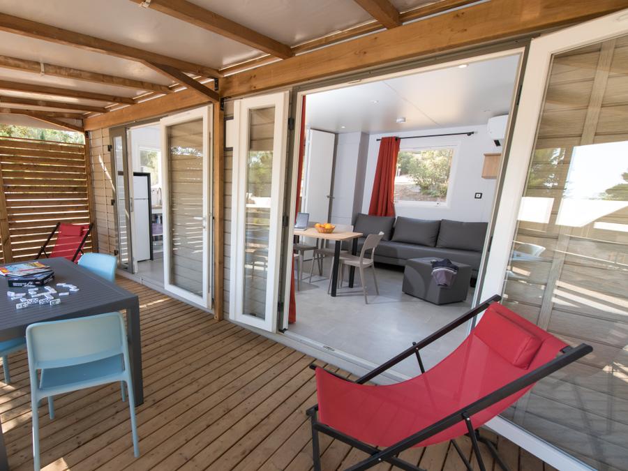 Mobilhome 8 personnes - 3 chambres - CLIM - LV 2