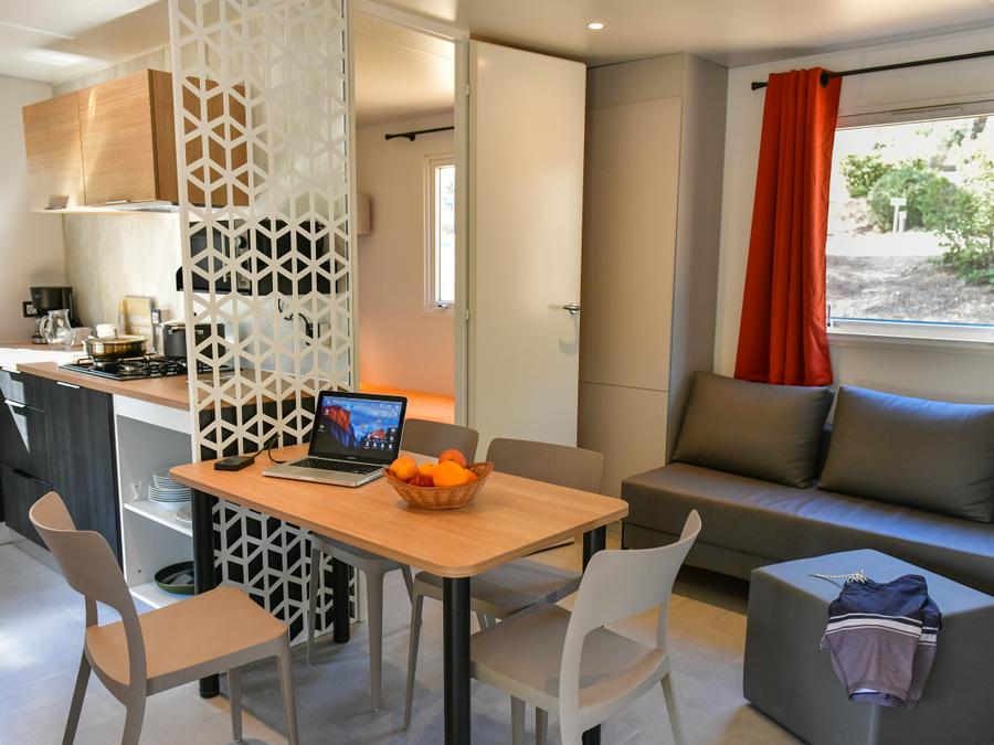 Mobilhome 8 personnes - 3 chambres - CLIM - LV 3