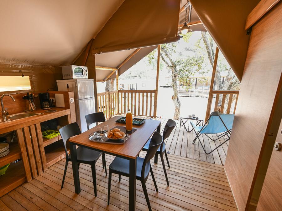Lodge 4 personnes - 2 chambres 4