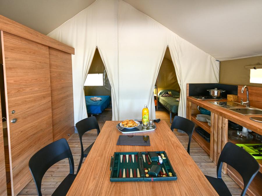 Lodge 4 personnes - 2 chambres 6