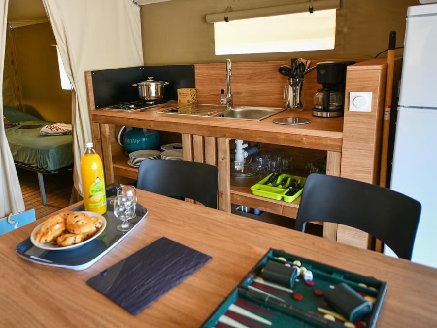 Lodge 4 personnes - 2 chambres 5