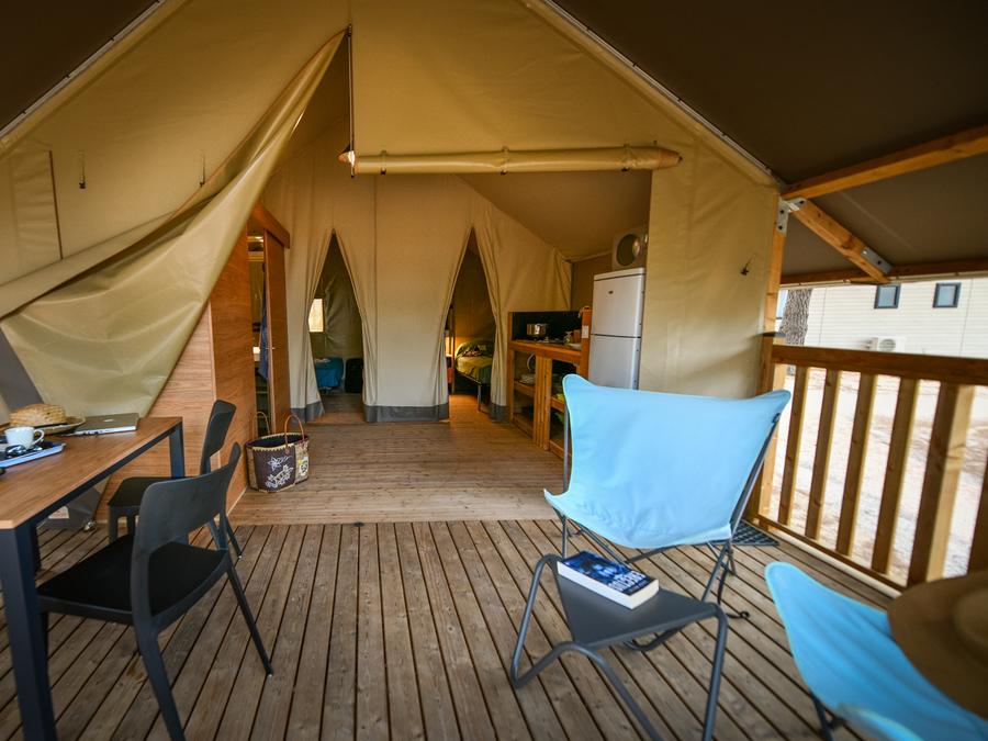 Lodge 4 personnes - 2 chambres 1
