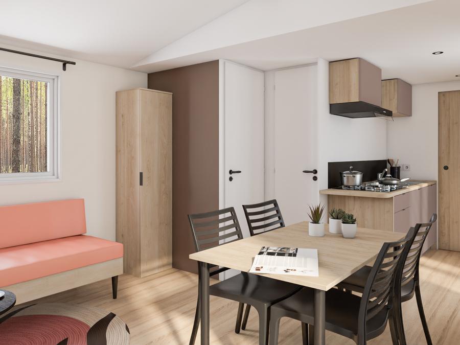 Mobilhome 5 personnes - Mobil PHOENIX climatisé 2 chambres (33m²) 1