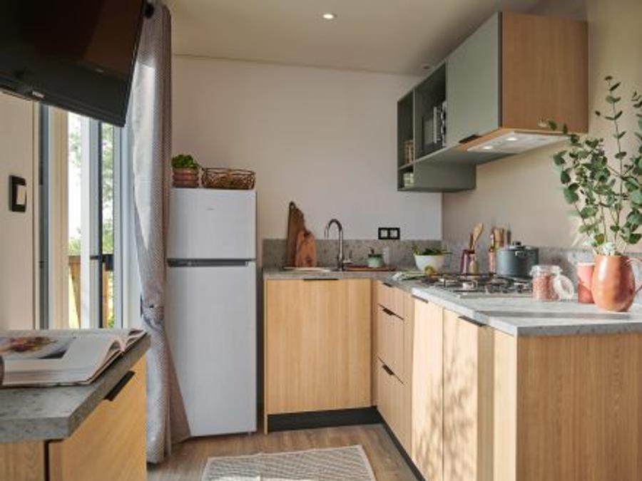 Mobilhome 5 personnes - Mobil BAMBOU climatisé 2 chambres (33m²) 0