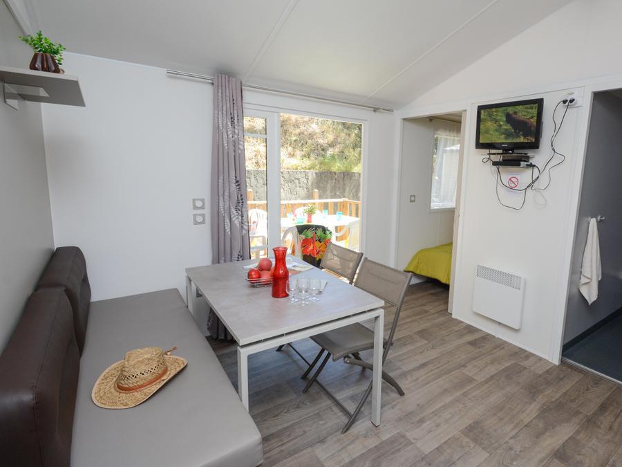 Mobilhome 5 personnes - Mobil P.M.R. climatisé 2 chambres (34m²) 2