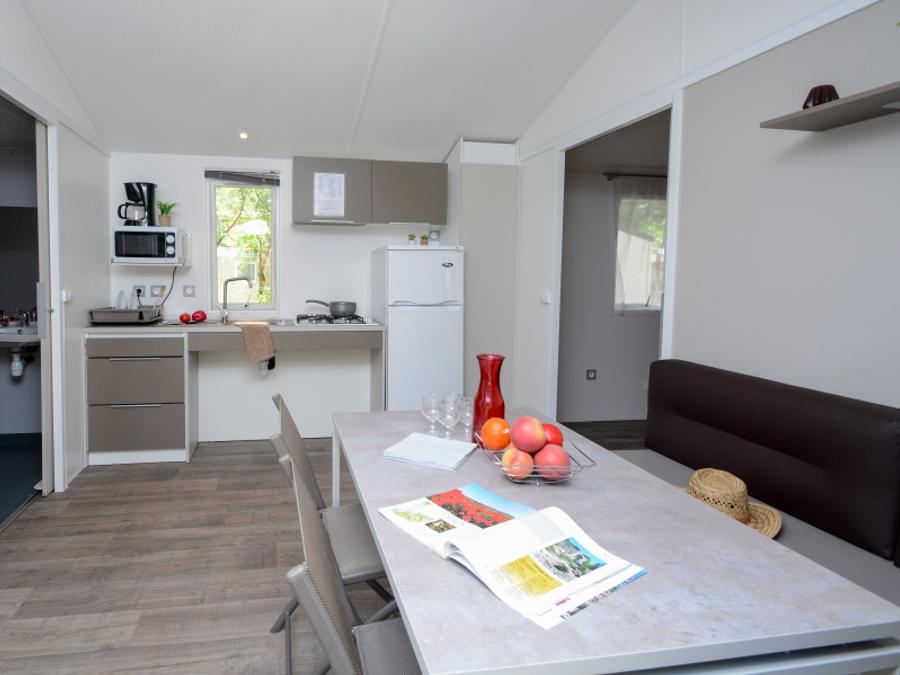Mobilhome 5 personnes - Mobil P.M.R. climatisé 2 chambres (34m²) 1