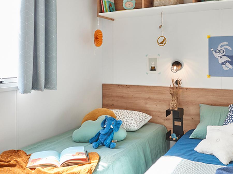 Mobilhome 6 personnes - Mobil ROMARIN climatisé 3 chambres (31m²) 6