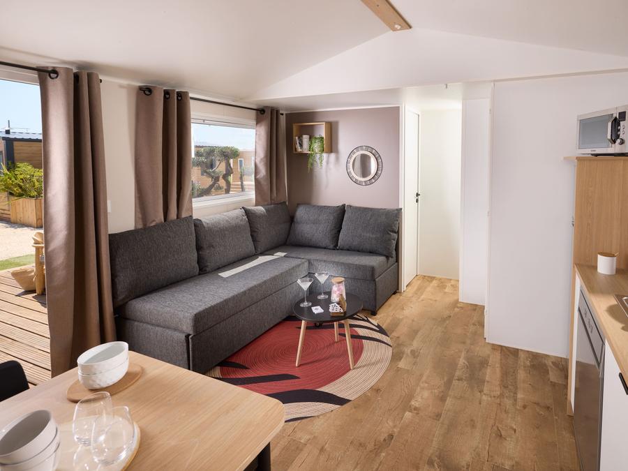 Mobilhome 6 personnes - Mobil VANILLE Climatisé 3 chambres 1