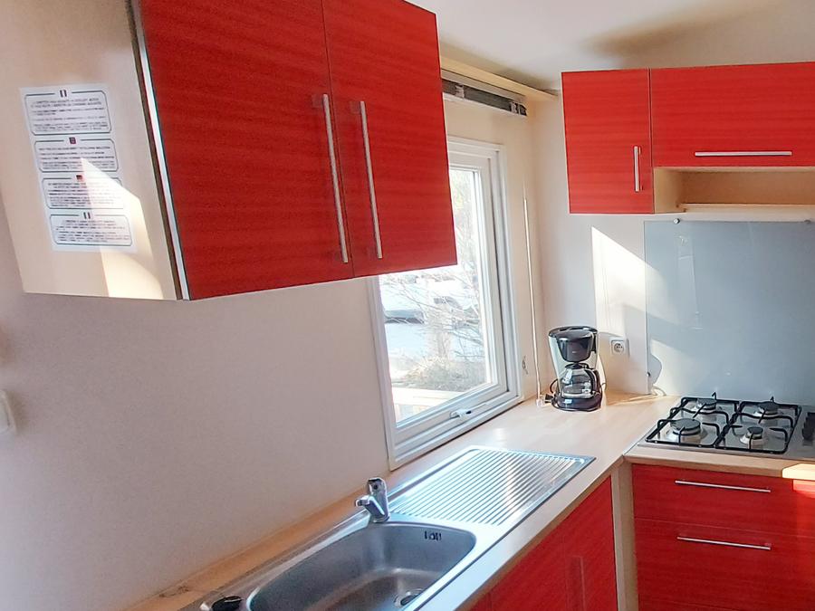Mobilhome 4 personnes - LA GARIGUE 2 Ch Clim et TV 8
