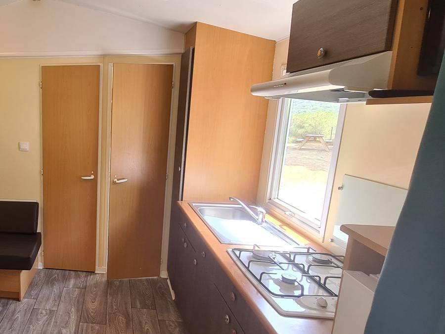 Mobilhome 4 personnes - Cigale + Clim + TV 32m² - 2 chambres 1