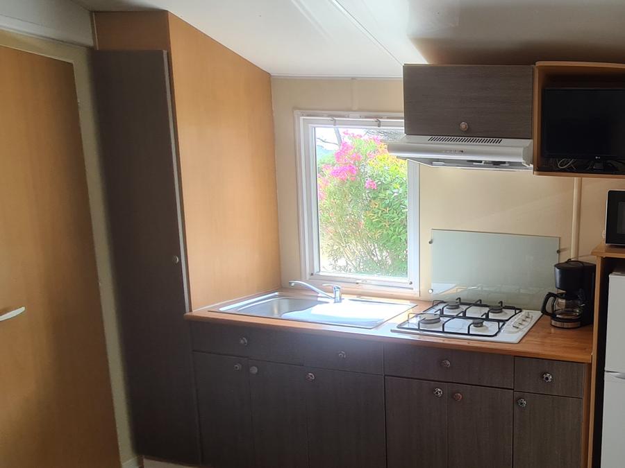 Mobilhome 4 personnes - Cigale + Clim + TV 32m² - 2 chambres 2