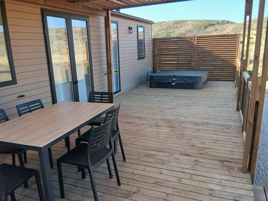 Mobilhome 6 personnes - Cottage Signature + Jacuzzi 1