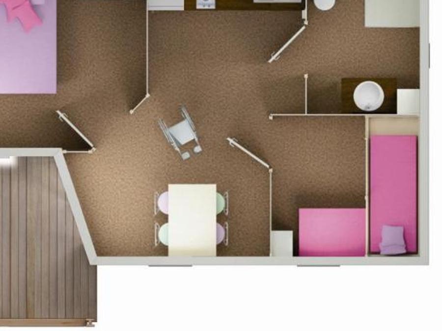 Chalet 5 personnes - CH2 PMR 35 m² 5