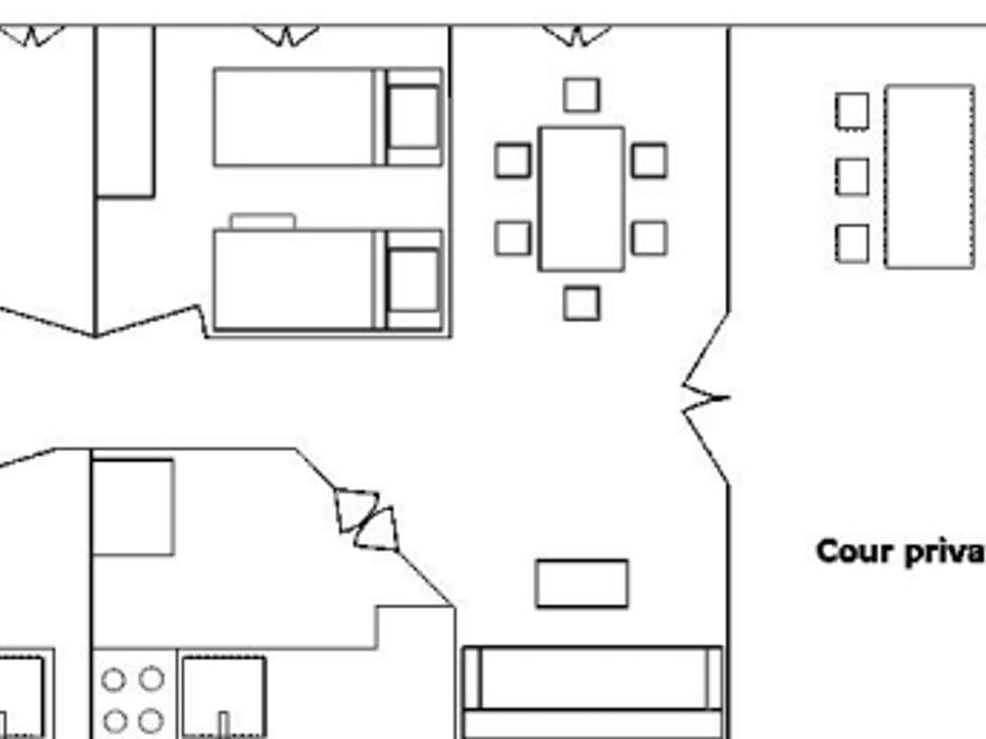 Gîte 5 personnes - Classique - 2 chambres 6