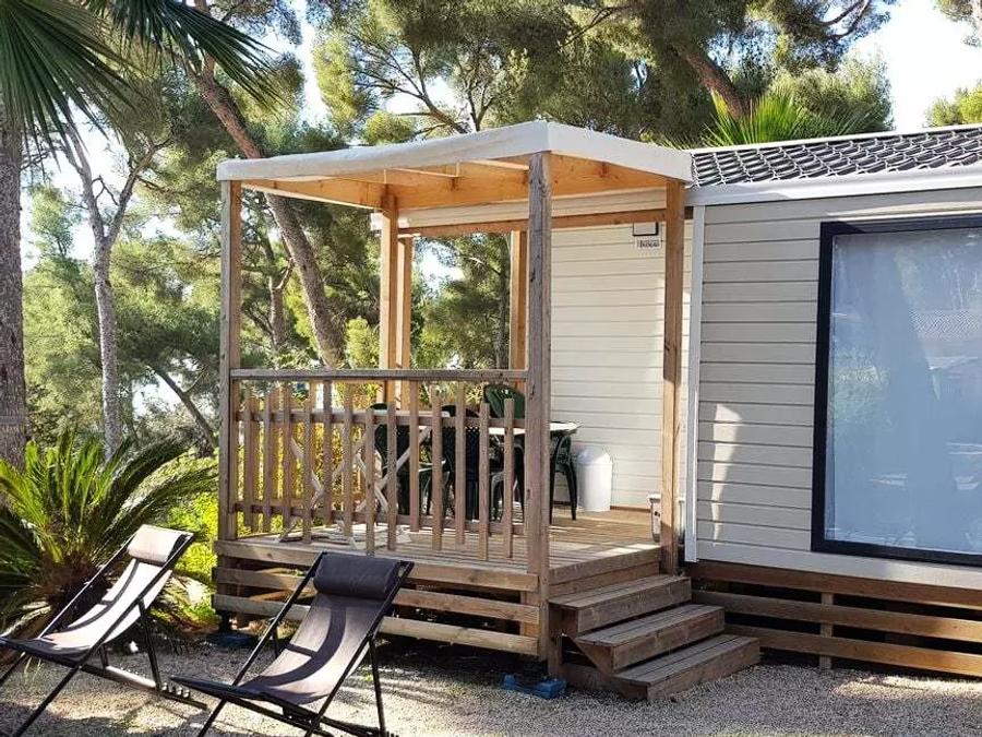 Mobilhome 4 personnes - Mobil-Home Figuerolles 3 Pièces 4 Personnes Climatisé + TV 0