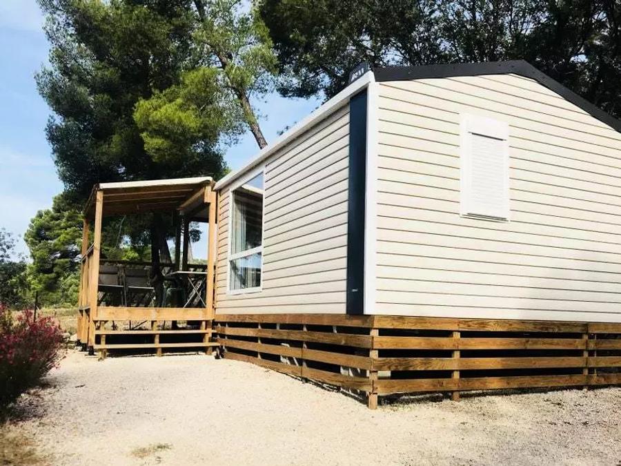 Mobilhome 4 personnes - Mobil-Home Figuerolles 3 Pièces 4 Personnes Climatisé + TV 1