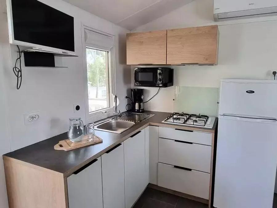 Mobilhome 4 personnes - Mobil-Home Figuerolles 3 Pièces 4 Personnes Climatisé + TV 2