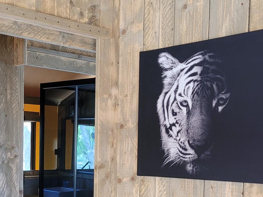 Tente en toile et en bois 6 personnes - Eco-Lodge WOODY 3 chambres 19