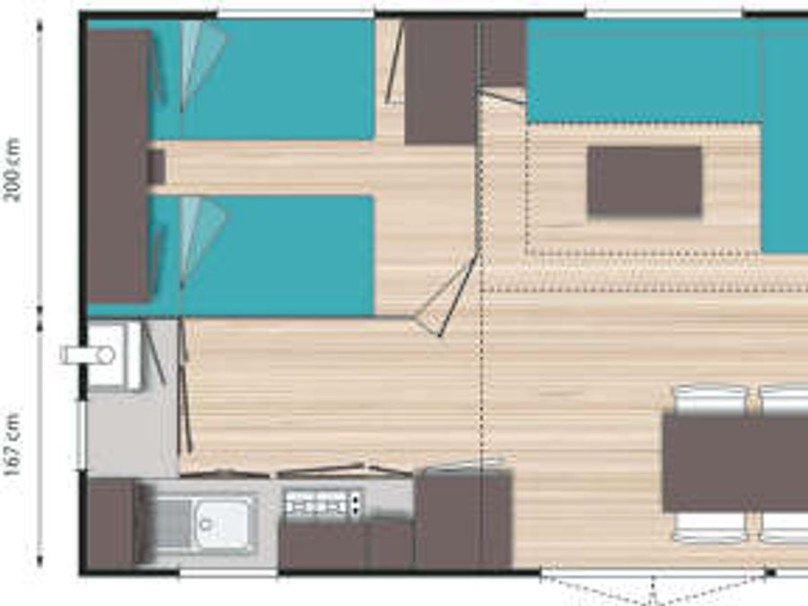 Mobilhome 4 personnes - O'Phéa 9