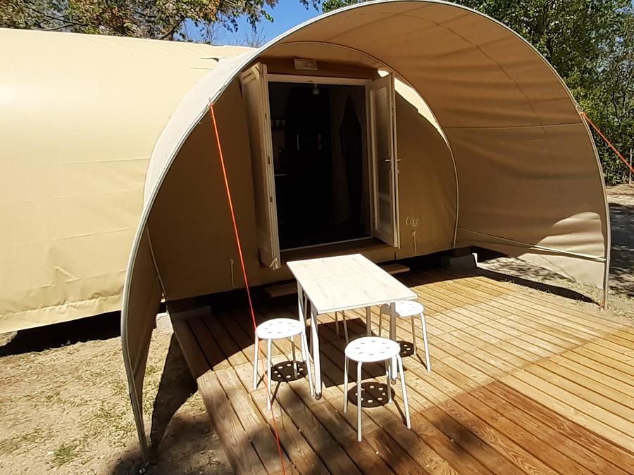 Tente 4 personnes - Coco Sweet 16m² - 2 chambres - sans sanitaires 4 pers 0