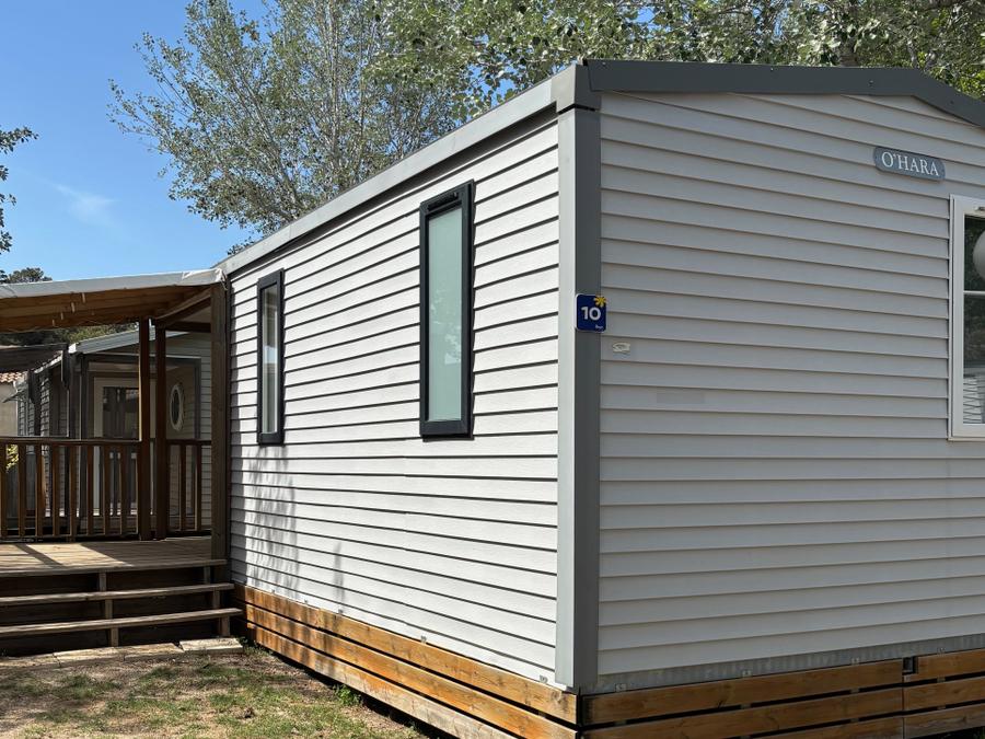 Mobilhome 4 personnes - Mobil-home Confort 24m² - 2 chambres - TV + climatisé 4 pers 4