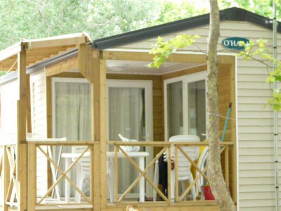 Mobilhome 4 personnes - Mobil-home Confort 24m² - 2 chambres - TV + climatisé 4 pers 0