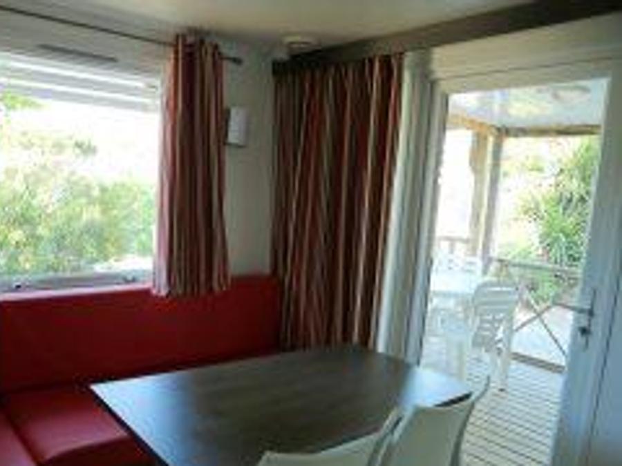 Mobilhome 4 personnes - Mobil-home Confort 24m² - 2 chambres - TV + climatisé 4 pers 1