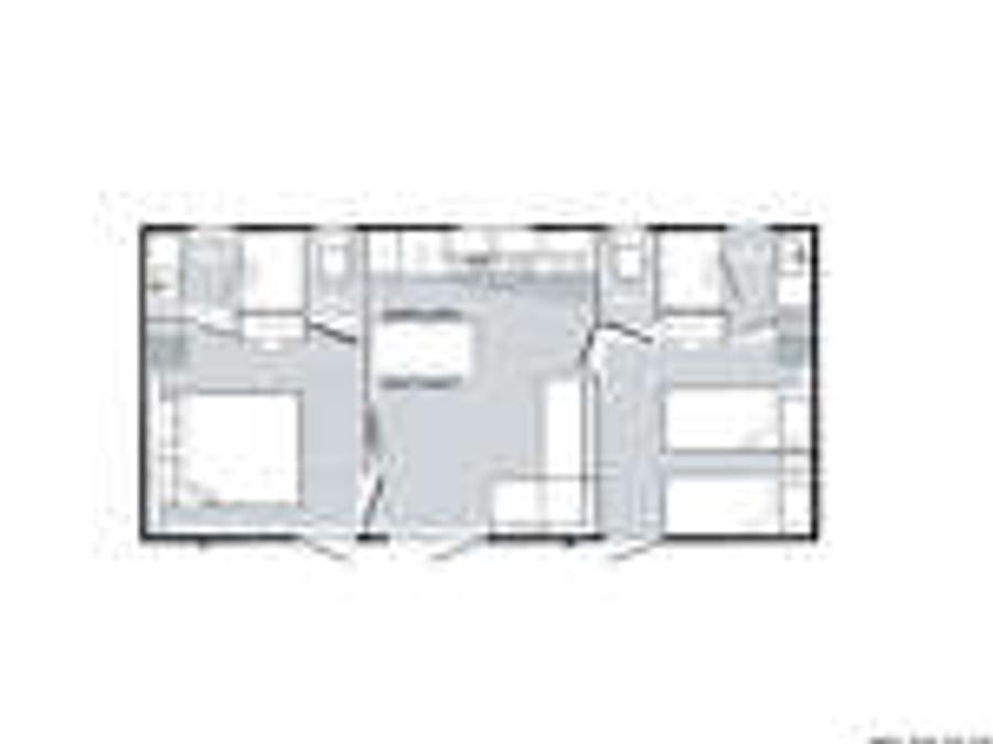 Mobilhome 4 personnes - Mobil home Premium Plus 32m²-2 chambres - 2SDB+TV+Clim+Draps+Serviettes+Lits faits+Ménage final incl 4 pers 2