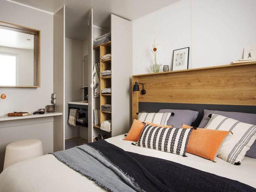 Mobilhome 4 personnes - Mobil home Premium Plus 32m²-2 chambres - 2SDB+TV+Clim+Draps+Serviettes+Lits faits+Ménage final incl 4 pers 1