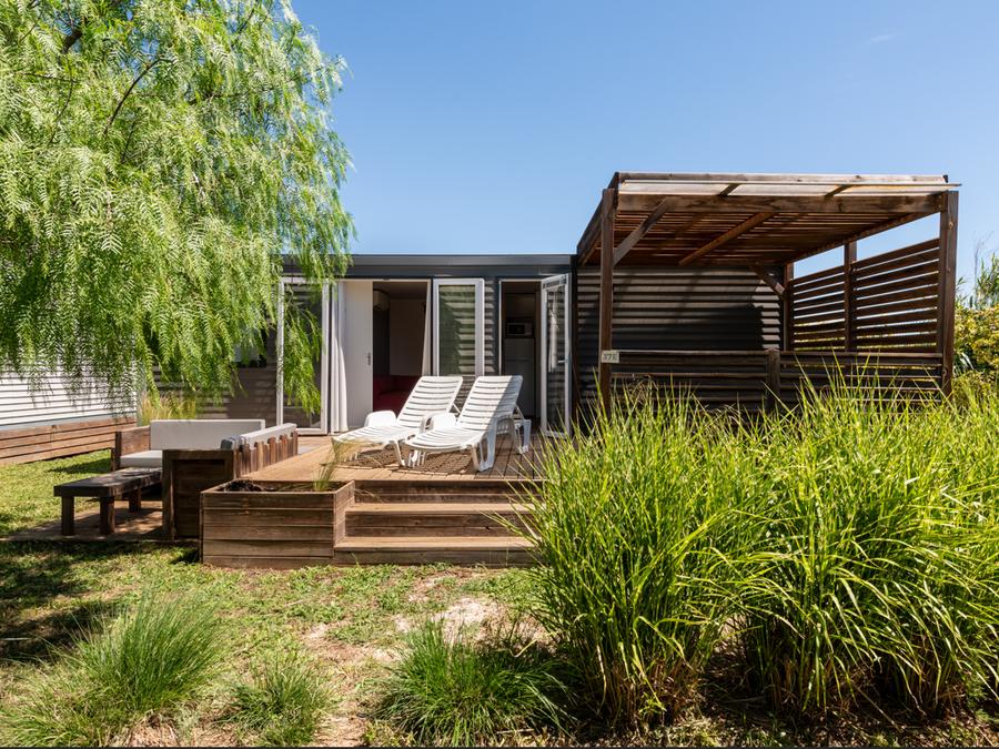 Mobilhome 6 personnes - Mobil Home Premium Plus 33m²- 3 chambres +TV+Clim+Draps+Serviettes+Lits faits+Ménage final inclus 6 pers 3