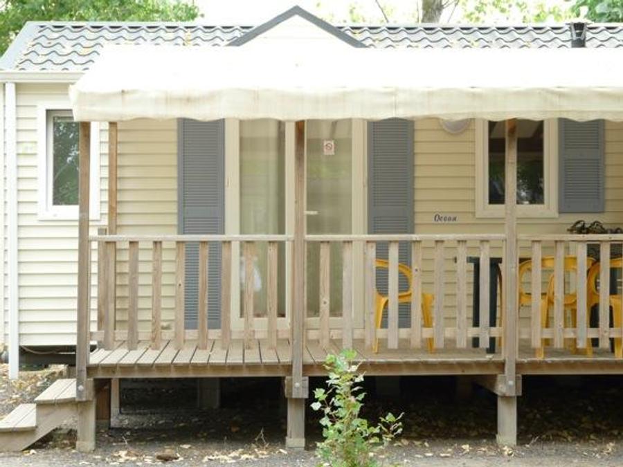 Mobilhome 6 personnes - Mobil-home Confort 28m² - 3 chambres + TV + Clim 6 pers 0