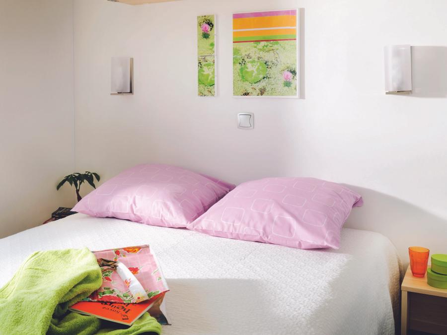 Mobilhome 6 personnes - Mobil-home Confort 28m² - 3 chambres + TV + Clim 6 pers 4