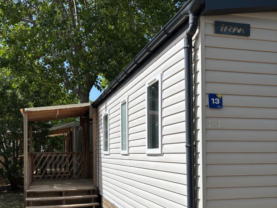 Mobilhome 6 personnes - Mobil-home Confort 28m² - 3 chambres + TV + Clim 6 pers 5