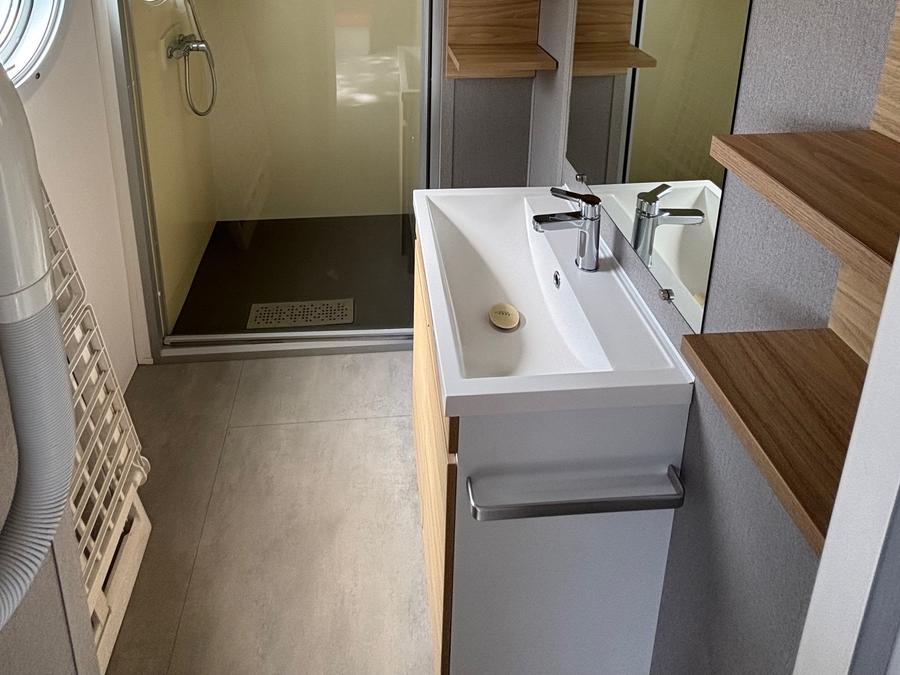 Mobilhome 6 personnes - Mobil-home Premium 30m² - 3 chambres - TV + clim + lave vaisselle ou lave linge 6 pers 9