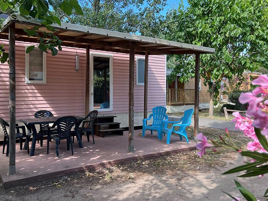 Mobilhome 6 personnes - Hithome - 30m² - climatisé - 2 chambres 1