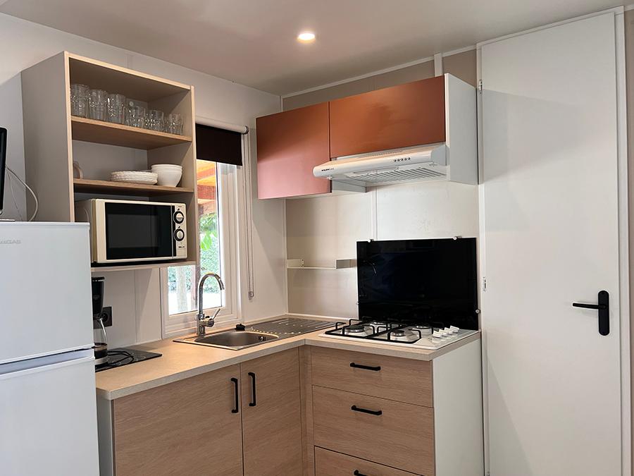 Mobilhome 6 personnes - Hithome - 32m² - climatisé - 3 chambres 1
