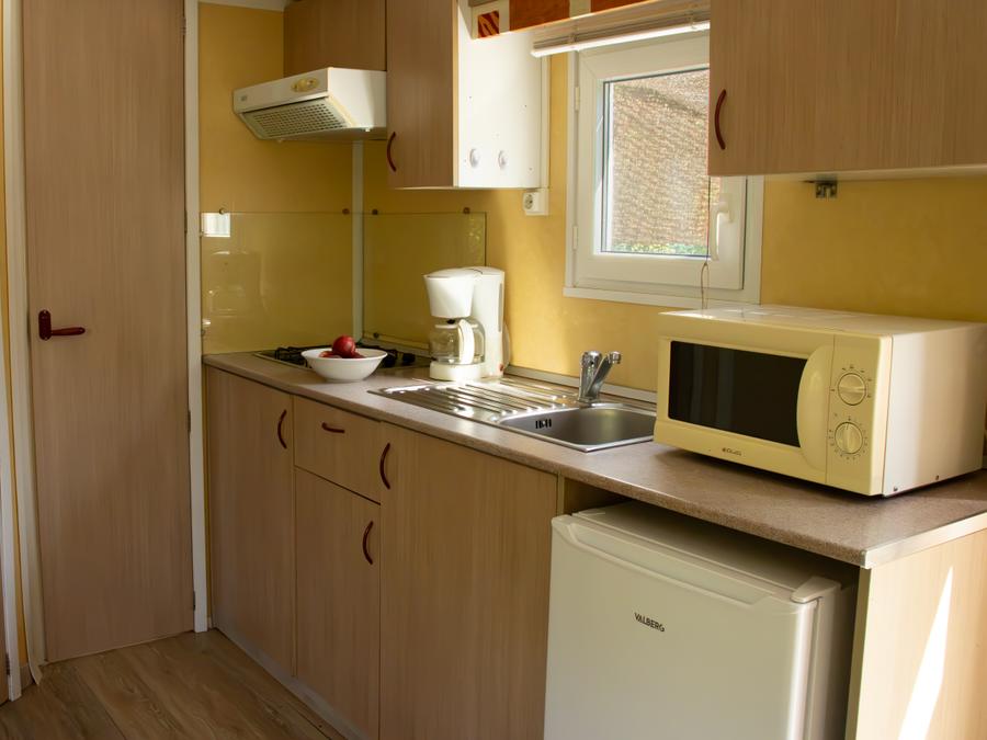 Mobilhome 4 personnes - Mobil Home Esseentiel : 4personnes (2 chambres, climatisation) 10