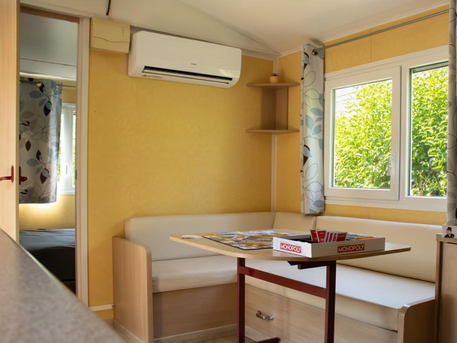 Mobilhome 4 personnes - Mobil Home Esseentiel : 4personnes (2 chambres, climatisation) 11