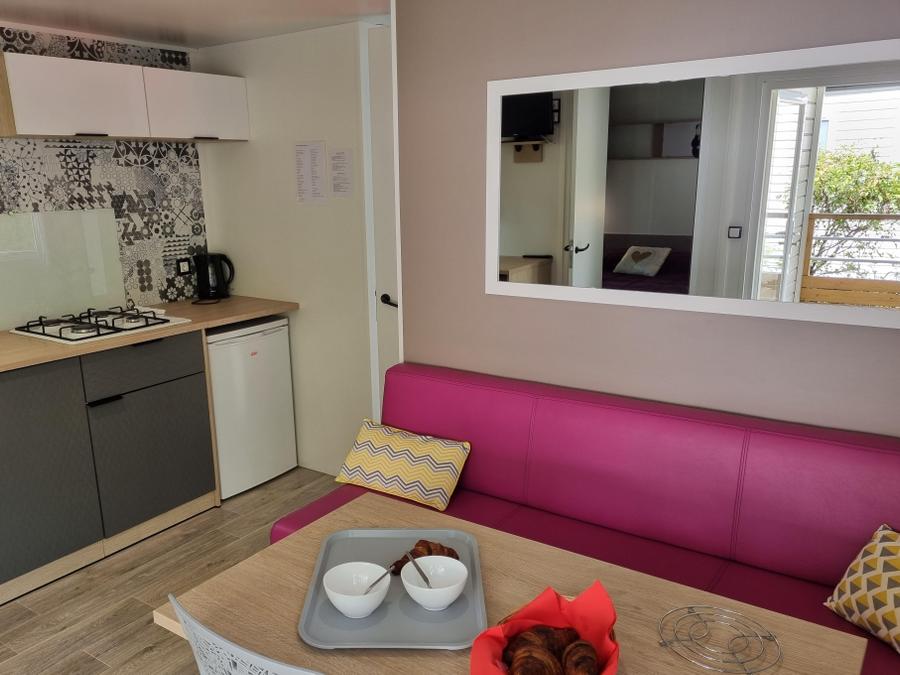 Mobilhome 4 personnes - Mobilhome Confort 4 pers 2 ch 5