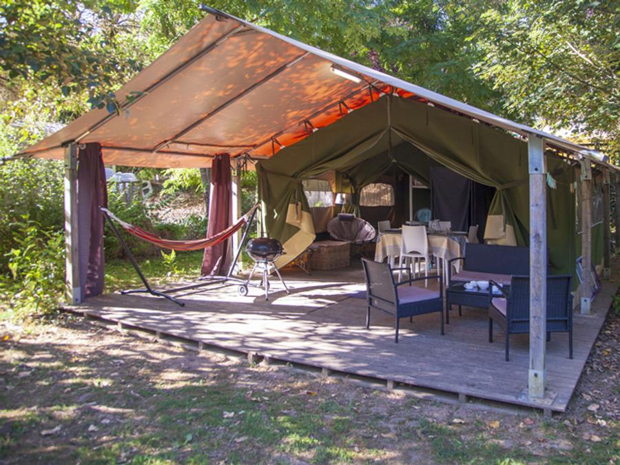 Tente 5 personnes - Confort 37 m² 2 chambres (sans sanitaires) 0