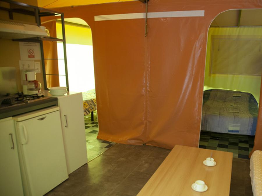 Bungalow toilé 6 personnes - Standard 25 m² 2 chambres 3