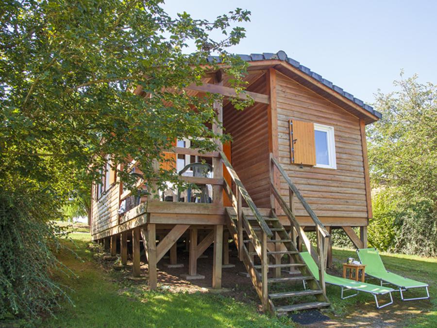 Chalet 5 personnes - Premium avec vue sur le Lac 34 m² 2 chambres 2